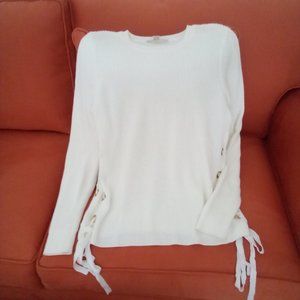 Michael Kors Sweater, Large, White